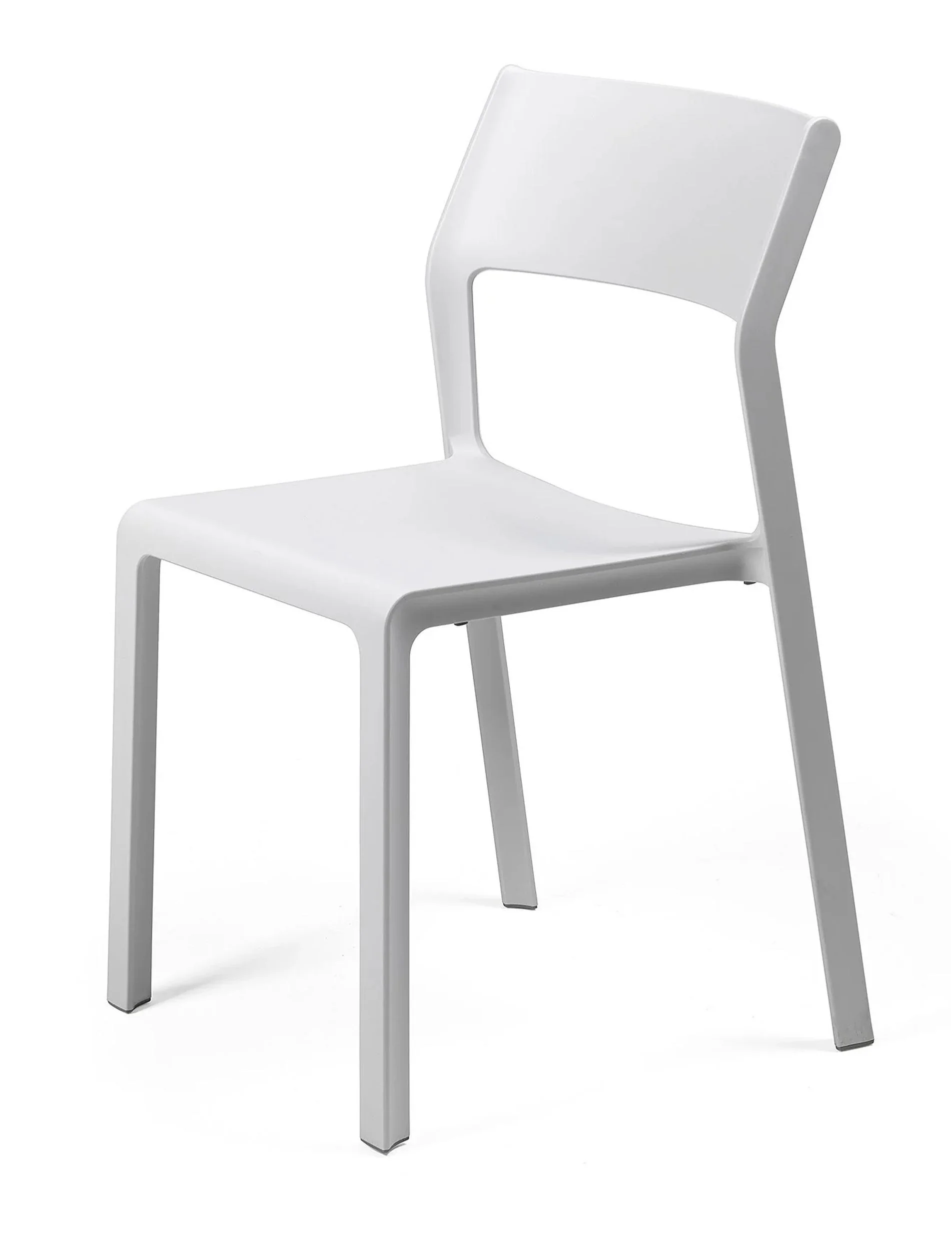 Zestaw balkonowy okrągły stół Spritz 60 cm i 2 krzesła Trill Nardi z certyfikowanego tworzywa biały - Image 3