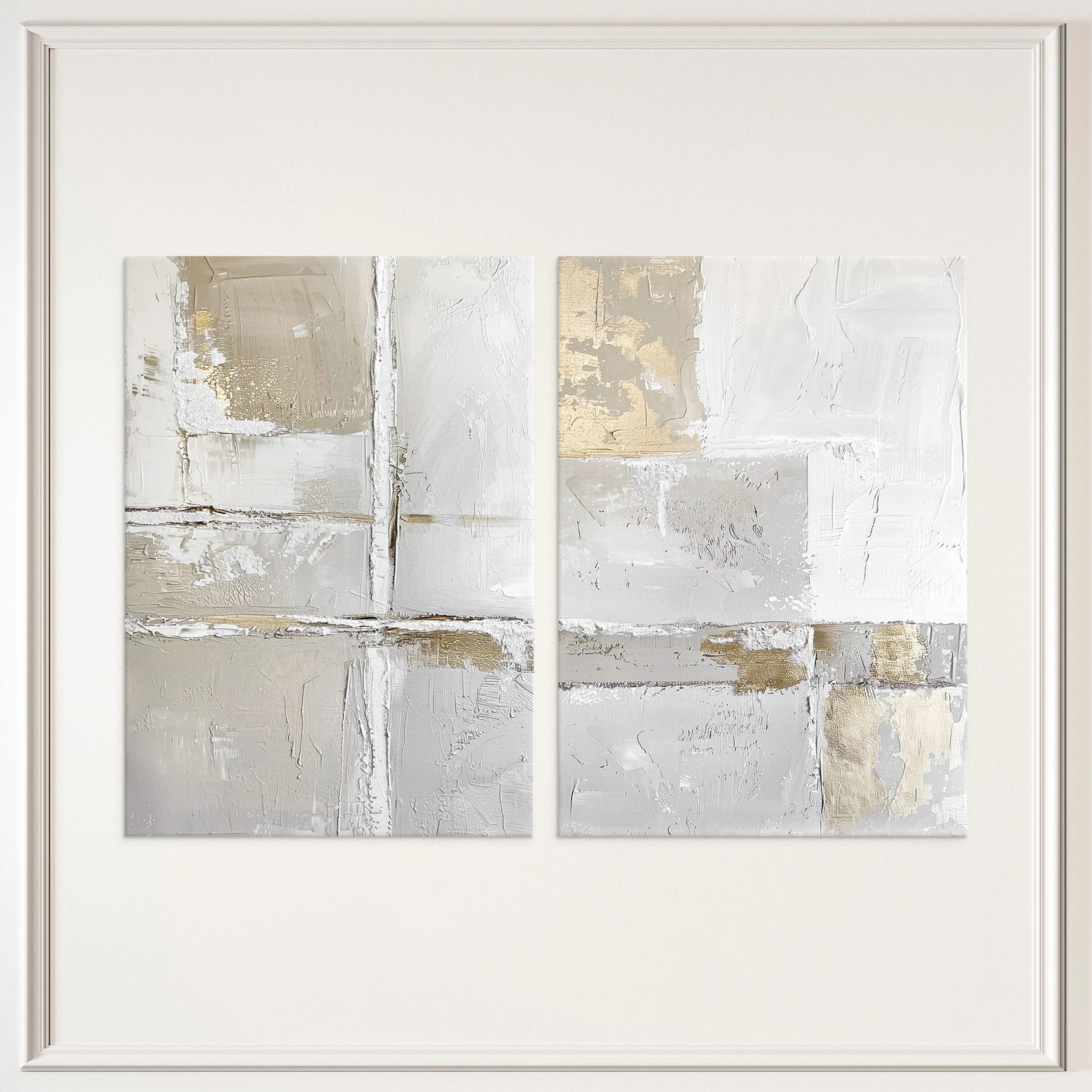 Zestaw 2 obrazów Sail 70x50 cm z ręcznie malowanymi elementami - Image 4