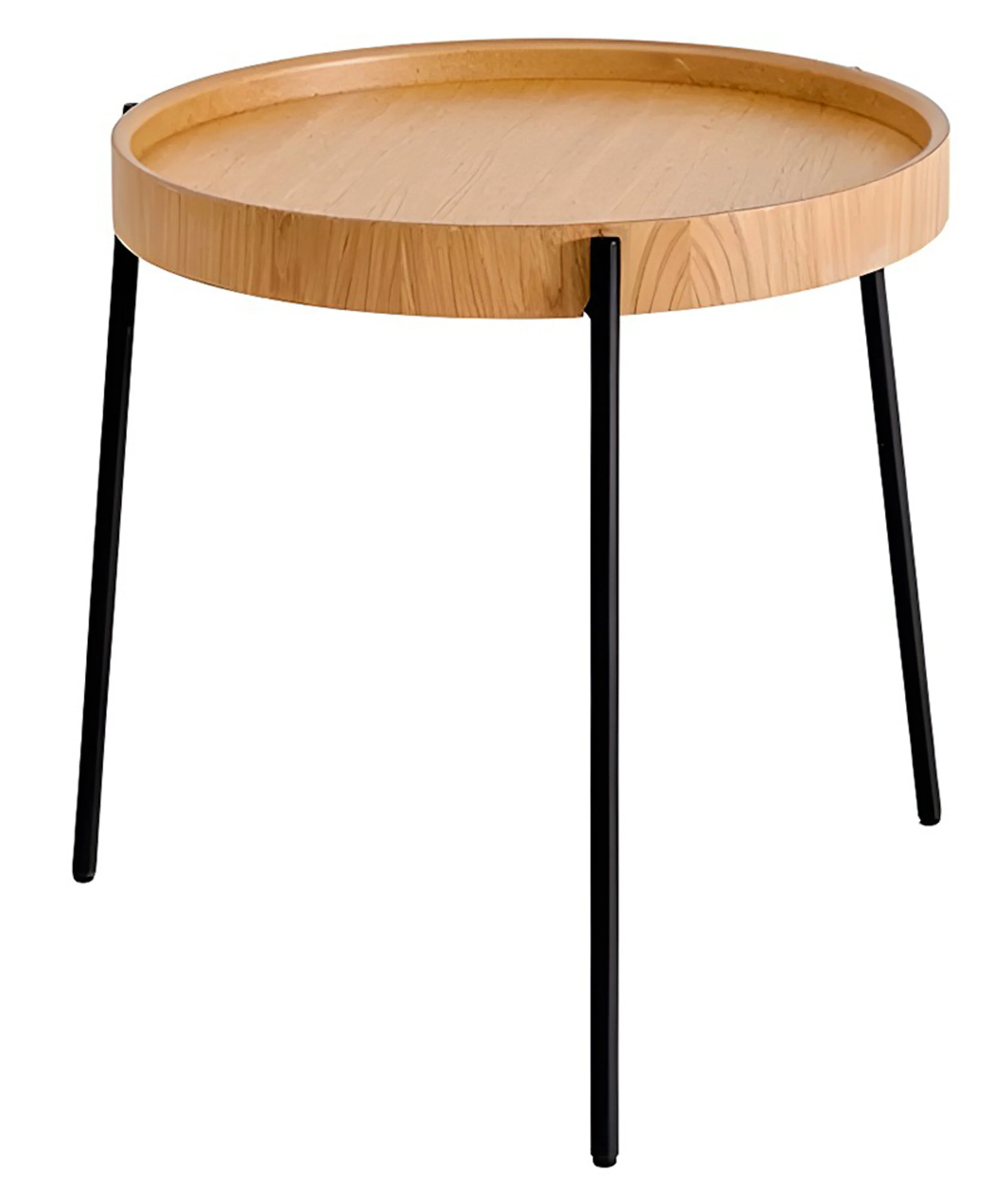 Zestaw dwóch stolików Bitouss brązowe/czarne - Image 6