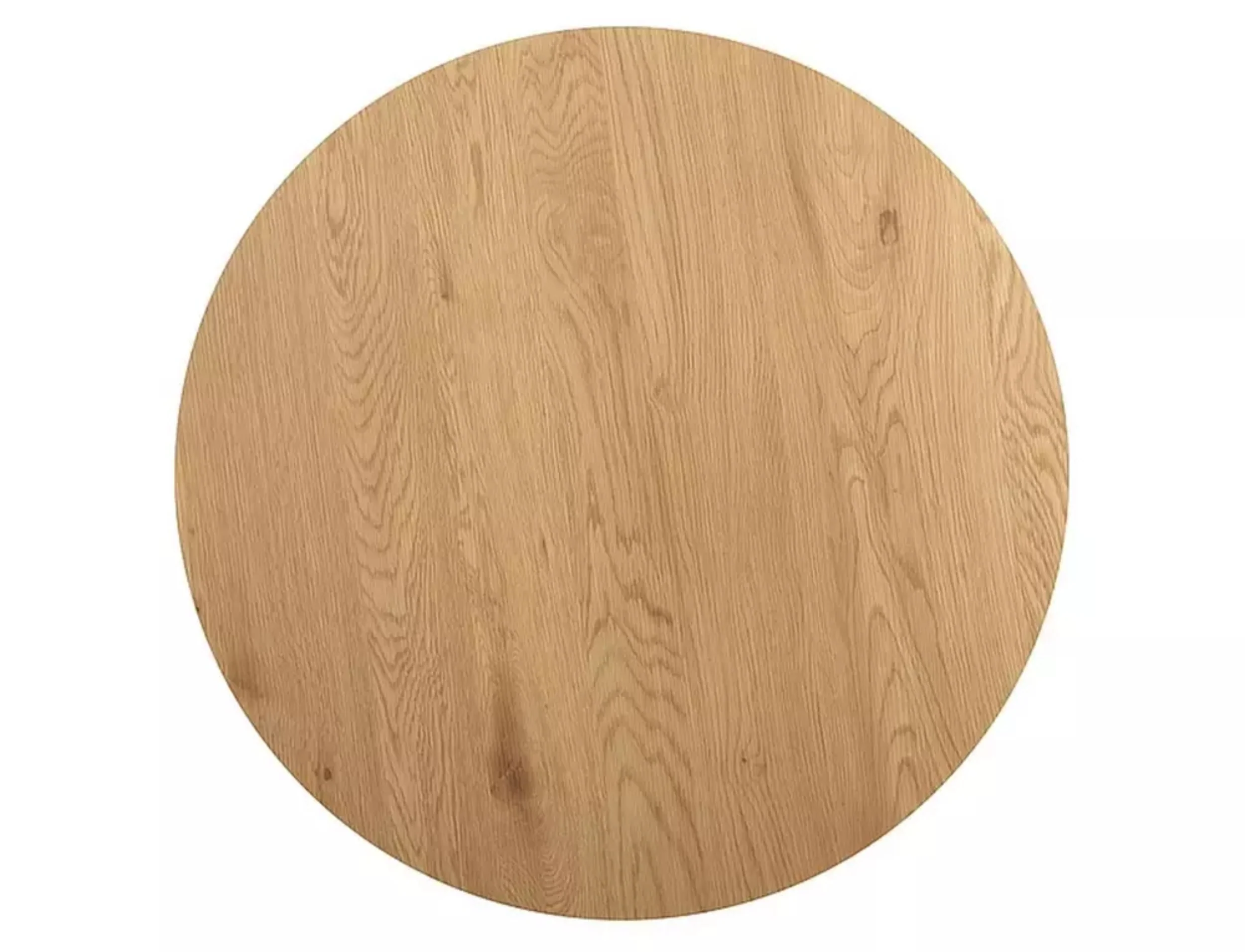 Zestaw dwóch stolików kawowych Atlanta średnica 80 cm i 60 cm dąb - Image 2