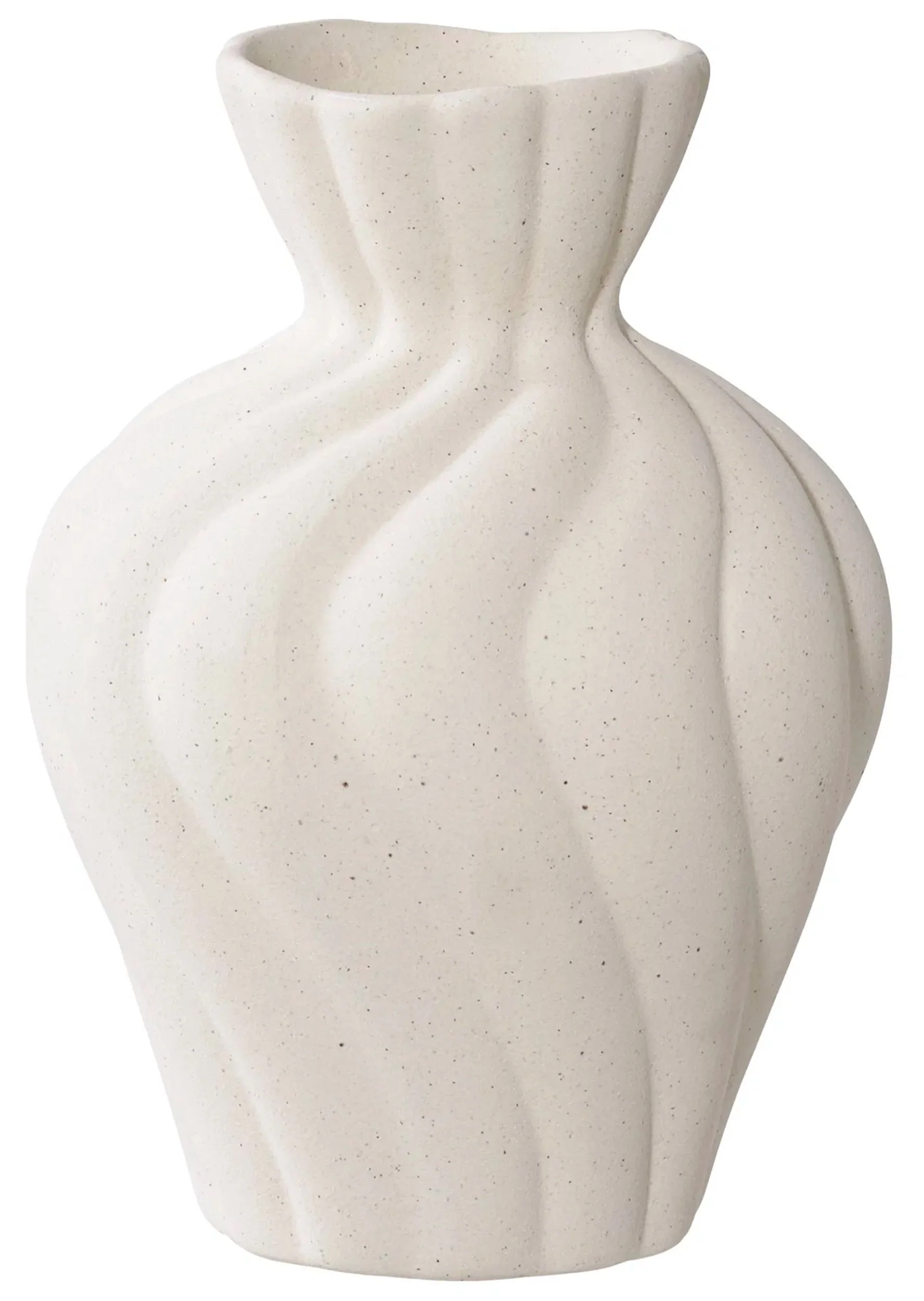 Zestaw 2 wazonów Greteet ceramiczne białe - Image 4
