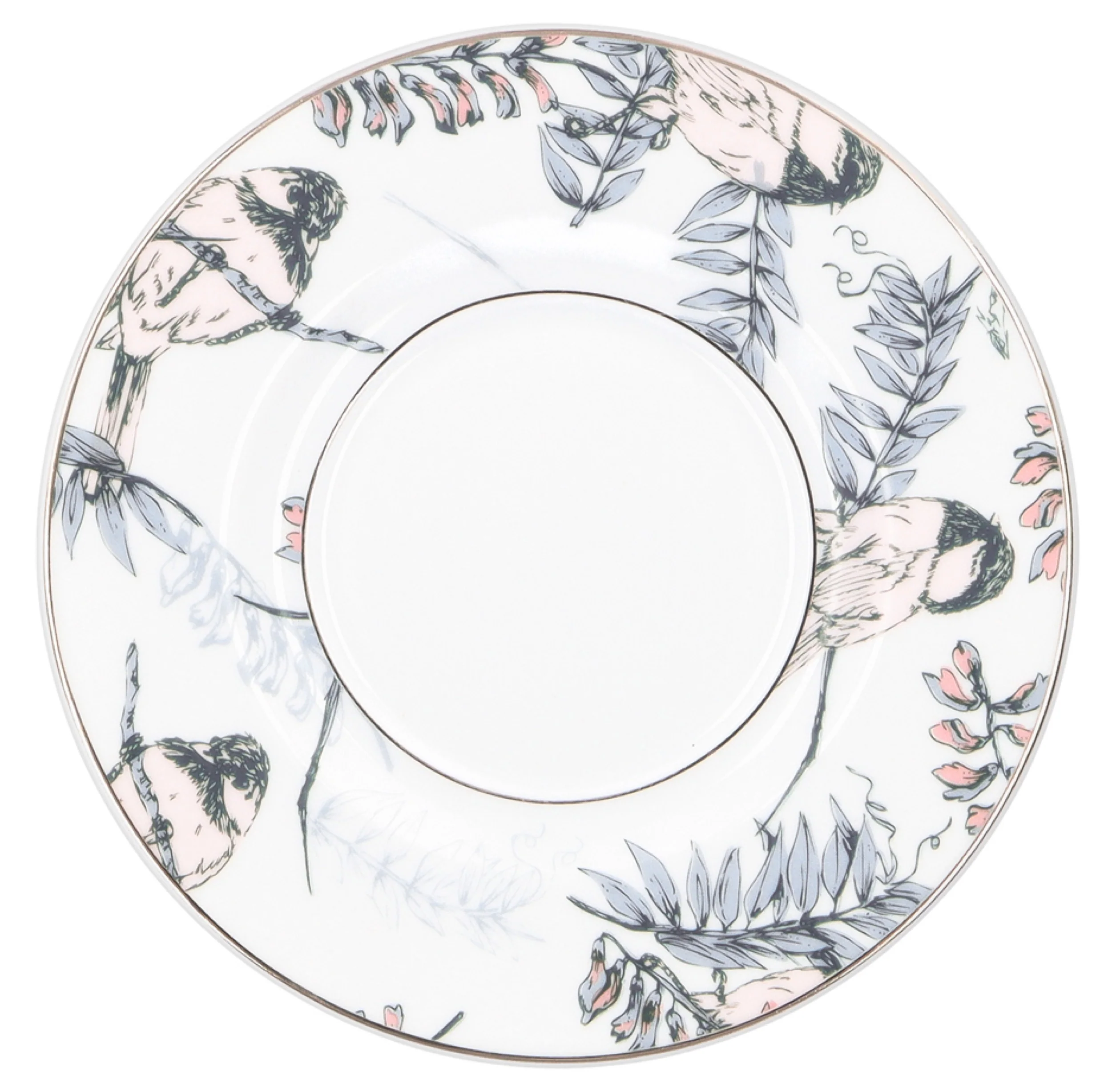 Zestaw filiżanek dla 4 os. porcelanowy Jenny 250 ml wielokolorowy - Image 9