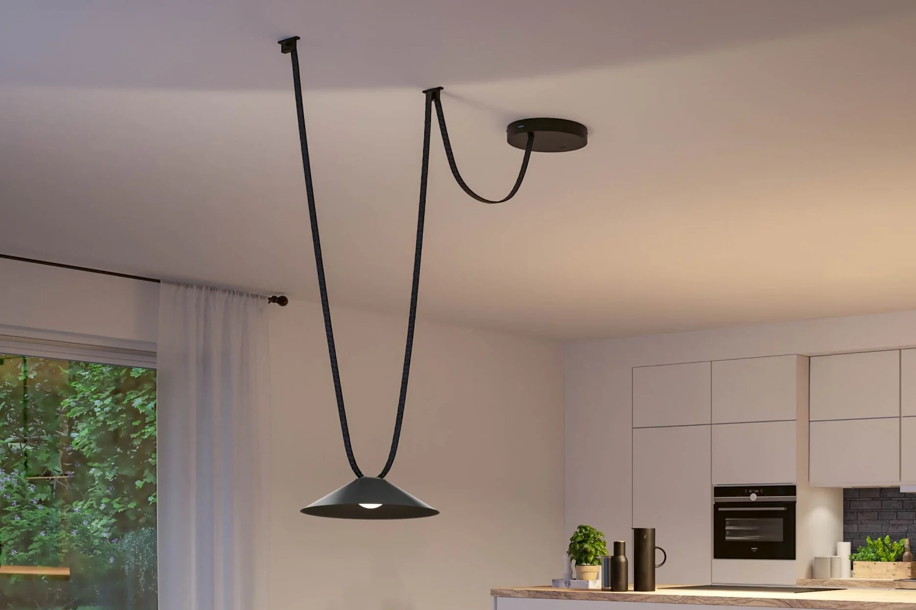 Zestaw kompletny systemu ULine Cone LED 5 m czarny - Image 2