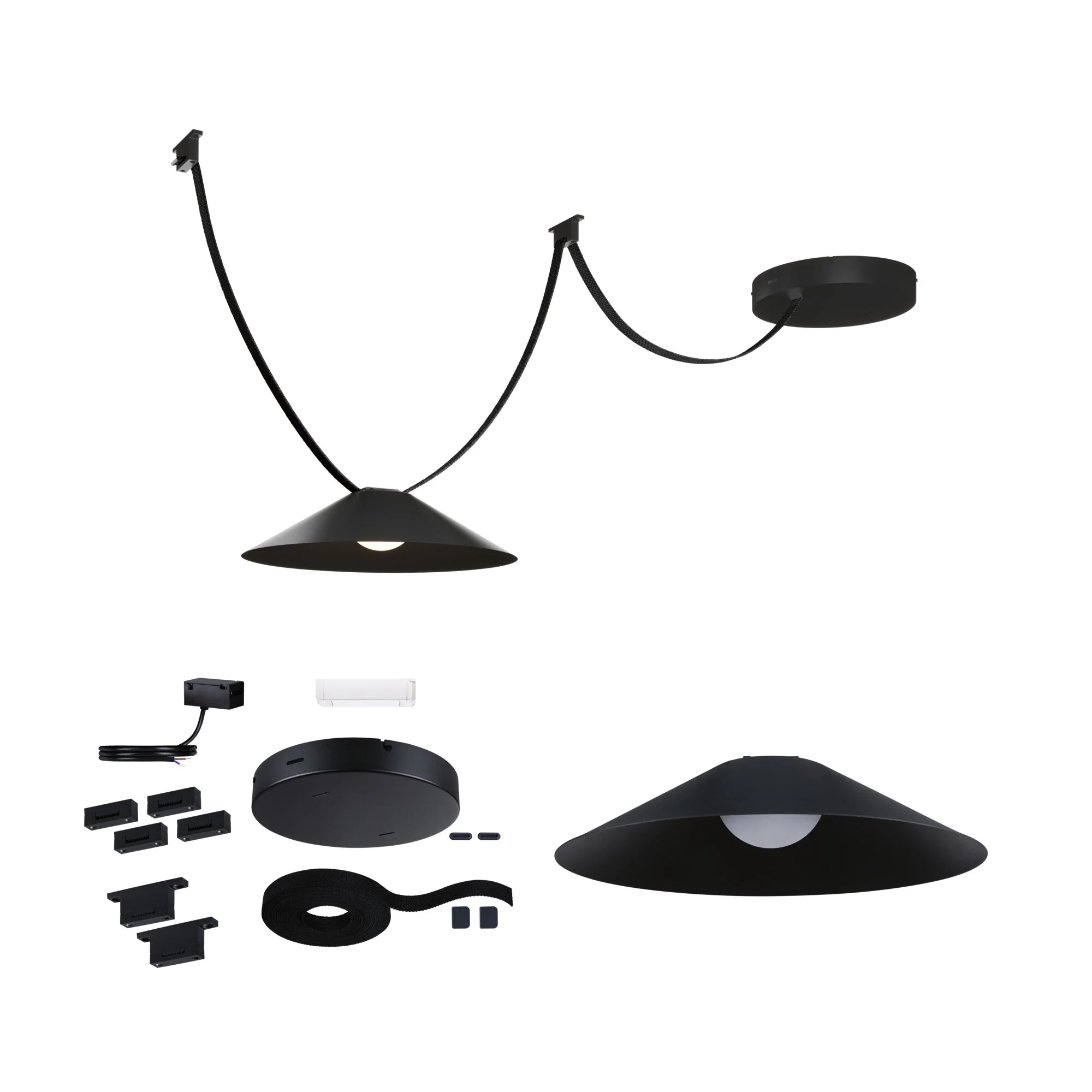 Zestaw kompletny systemu ULine Cone LED 5 m czarny - Image 4