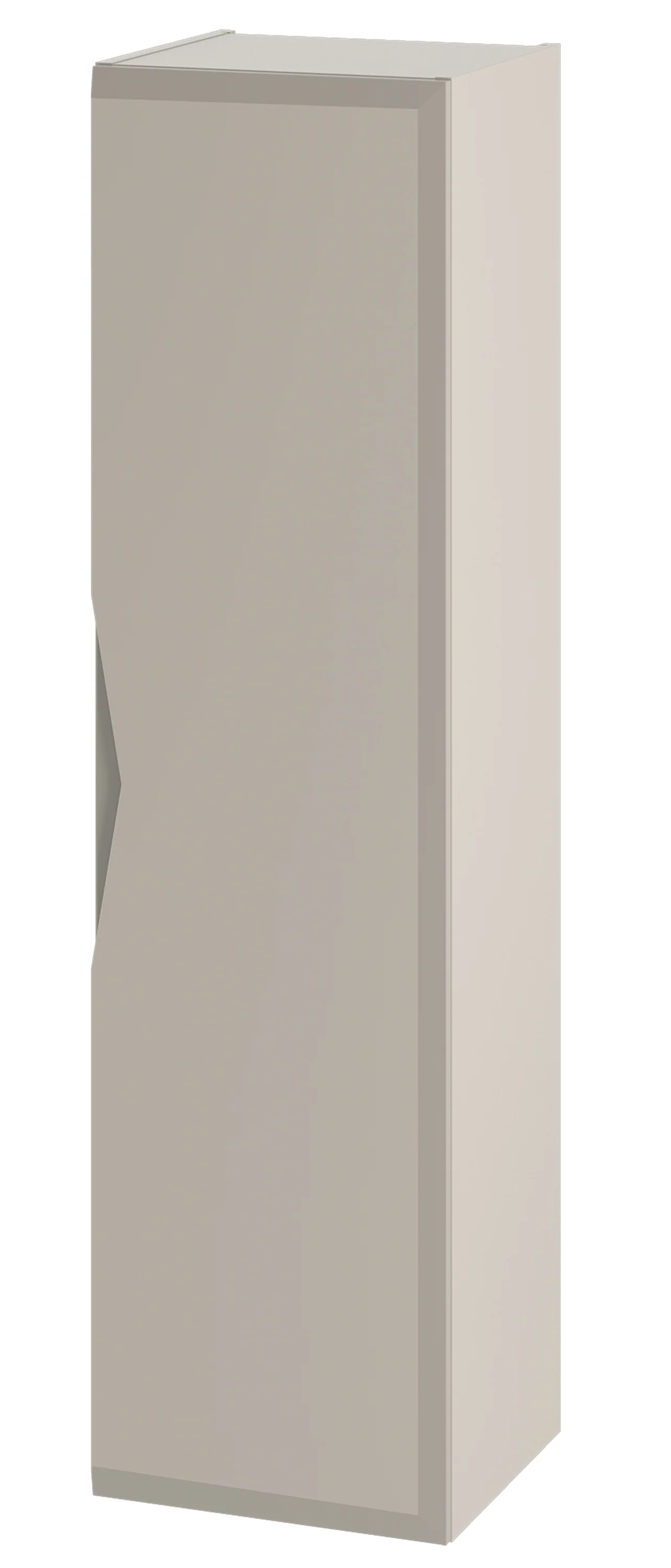 Zestaw łazienkowy Delica z umywalką nablatową i słupkiem 115 cm szary beż - Image 8
