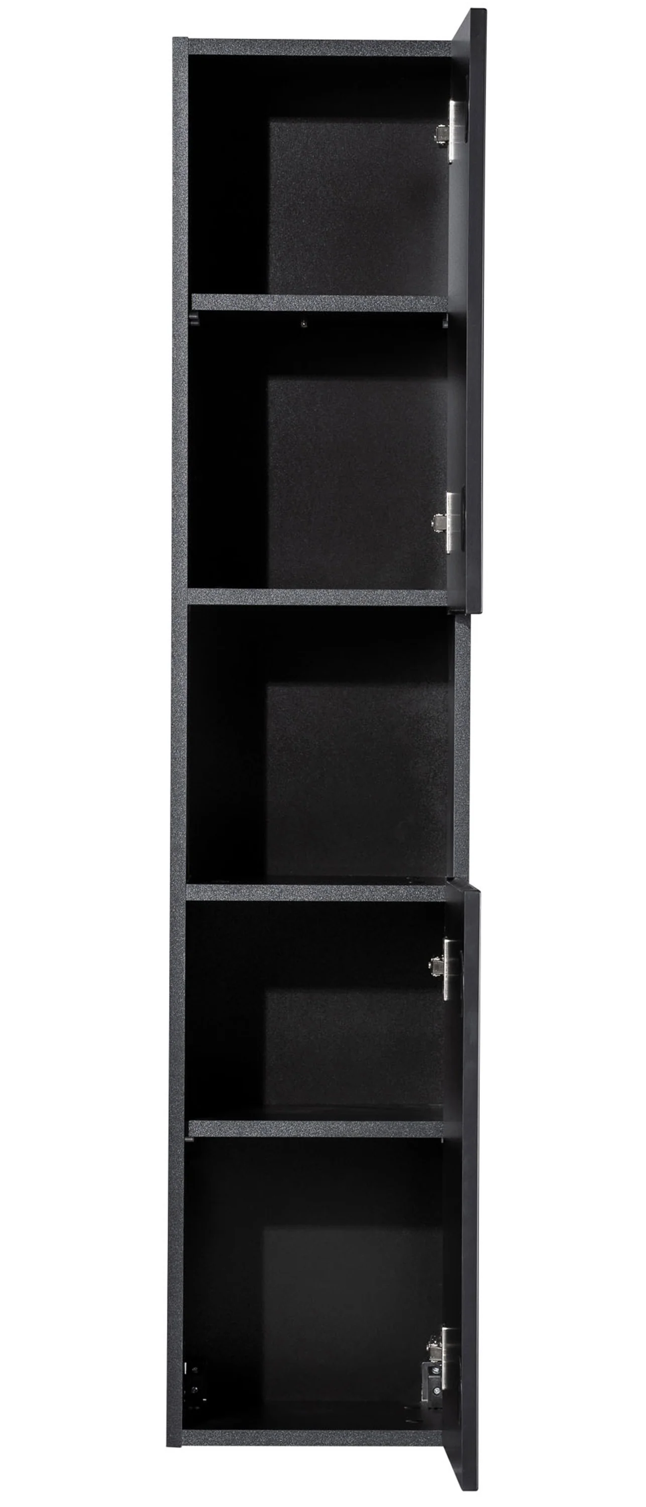 Zestaw mebli łazienkowych Novia z umywalką i słupkiem 110 cm czarny/dąb - Image 10