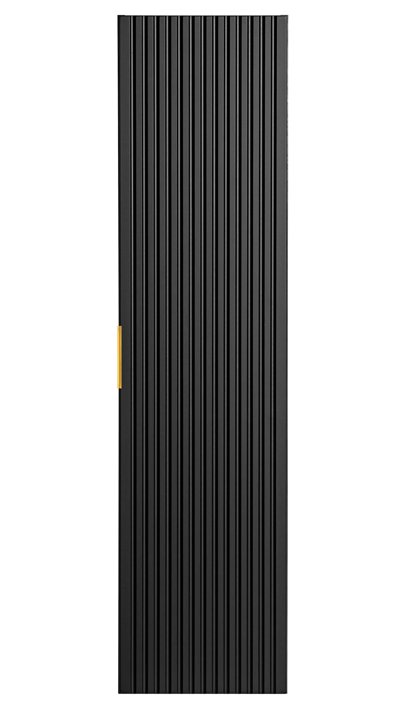 Zestaw mebli łazienkowych Temirni z lustrem i umywalką 115 cm czarna - Image 12