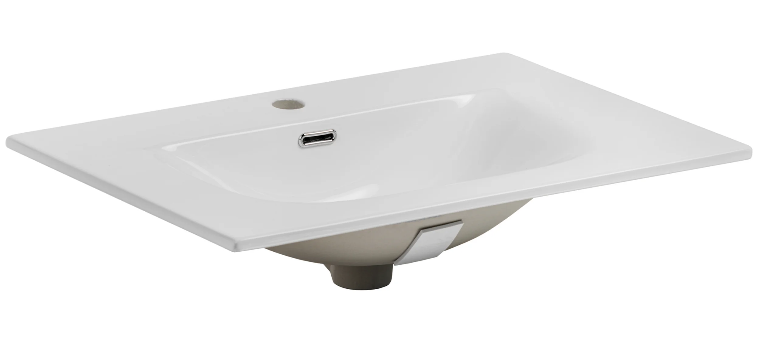 Zestaw mebli łazienkowych Temirni z umywalką i lustrem 95 cm czarny - Image 14
