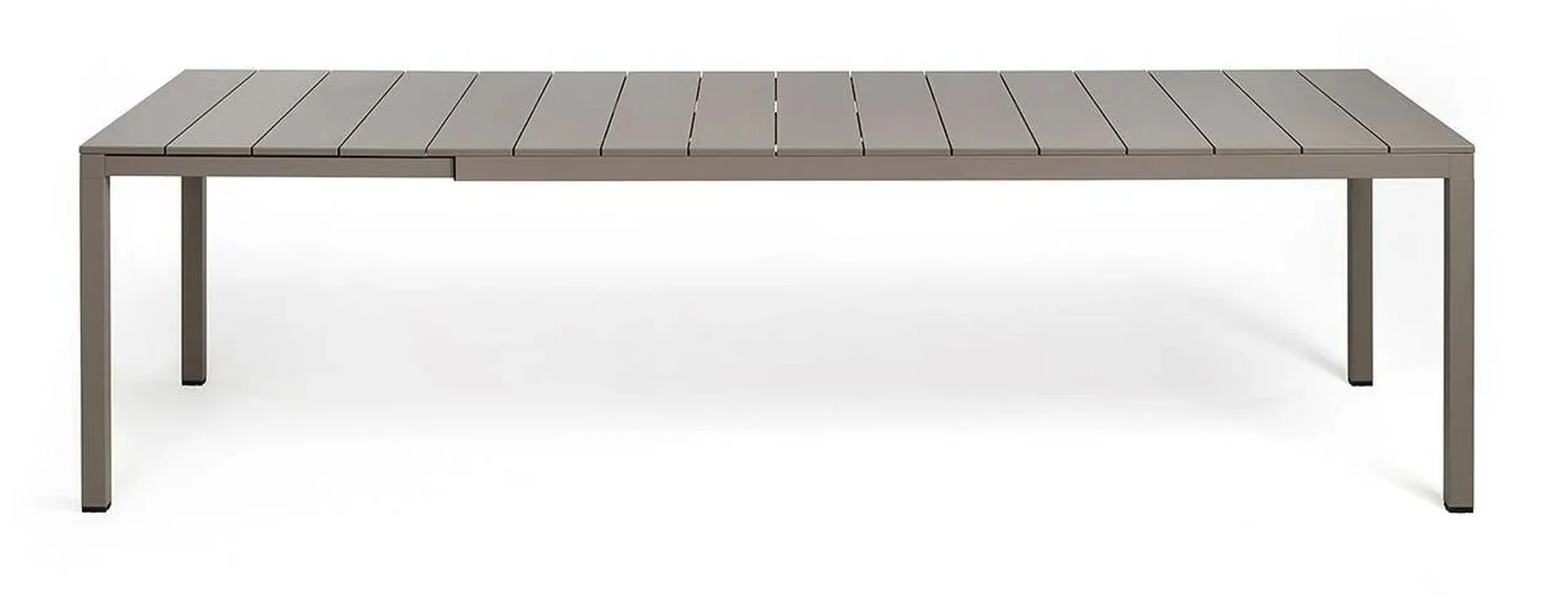 Zestaw ogrodowy rozkładany stół Rio 210-280x100 cm i 10 krzeseł Net Nardi z certyfikowanego tworzywa brązowy - Image 6