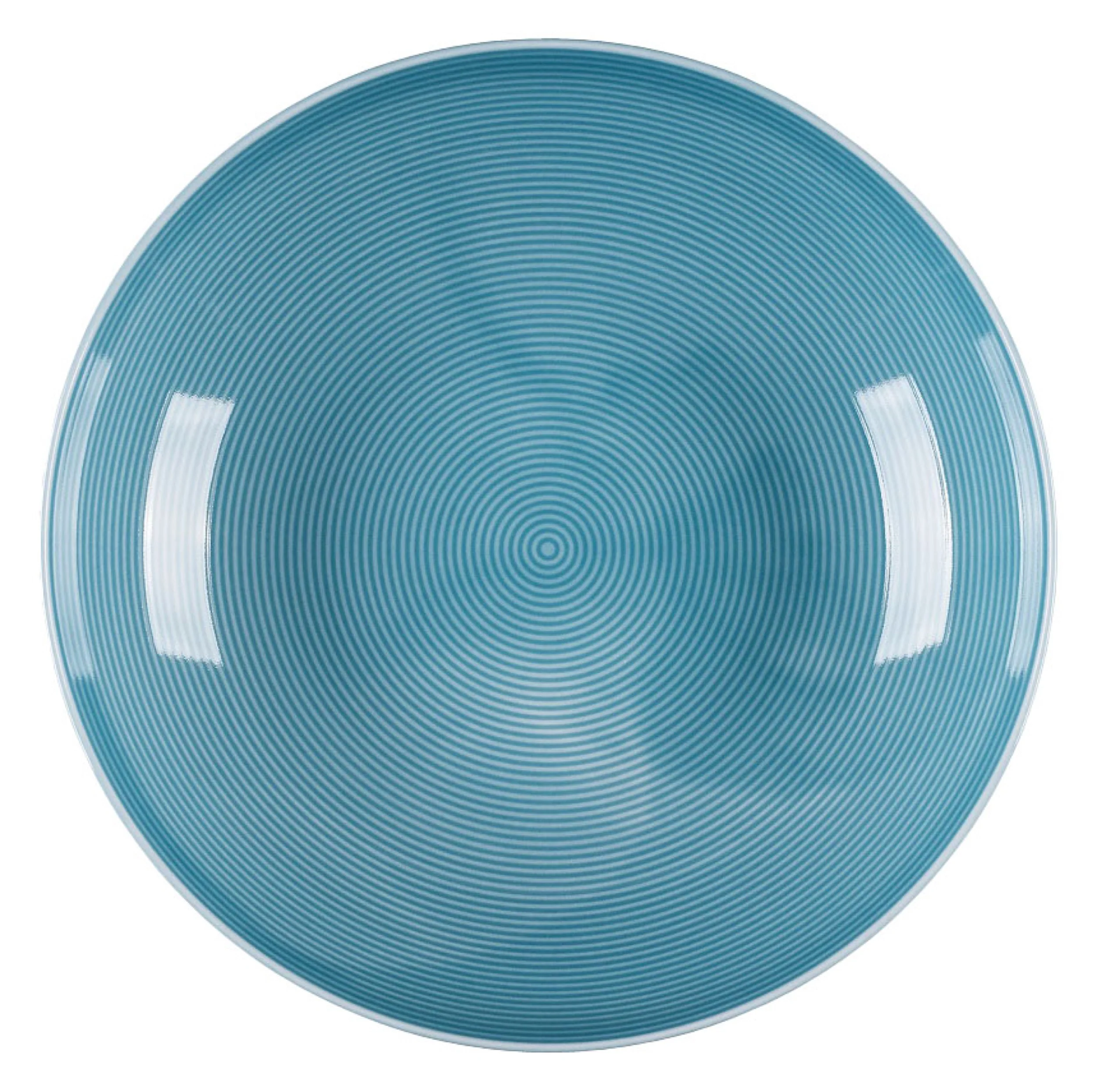 Zestaw talerzy porcelanowych dla 6 os. Boss turkusowy - Image 3