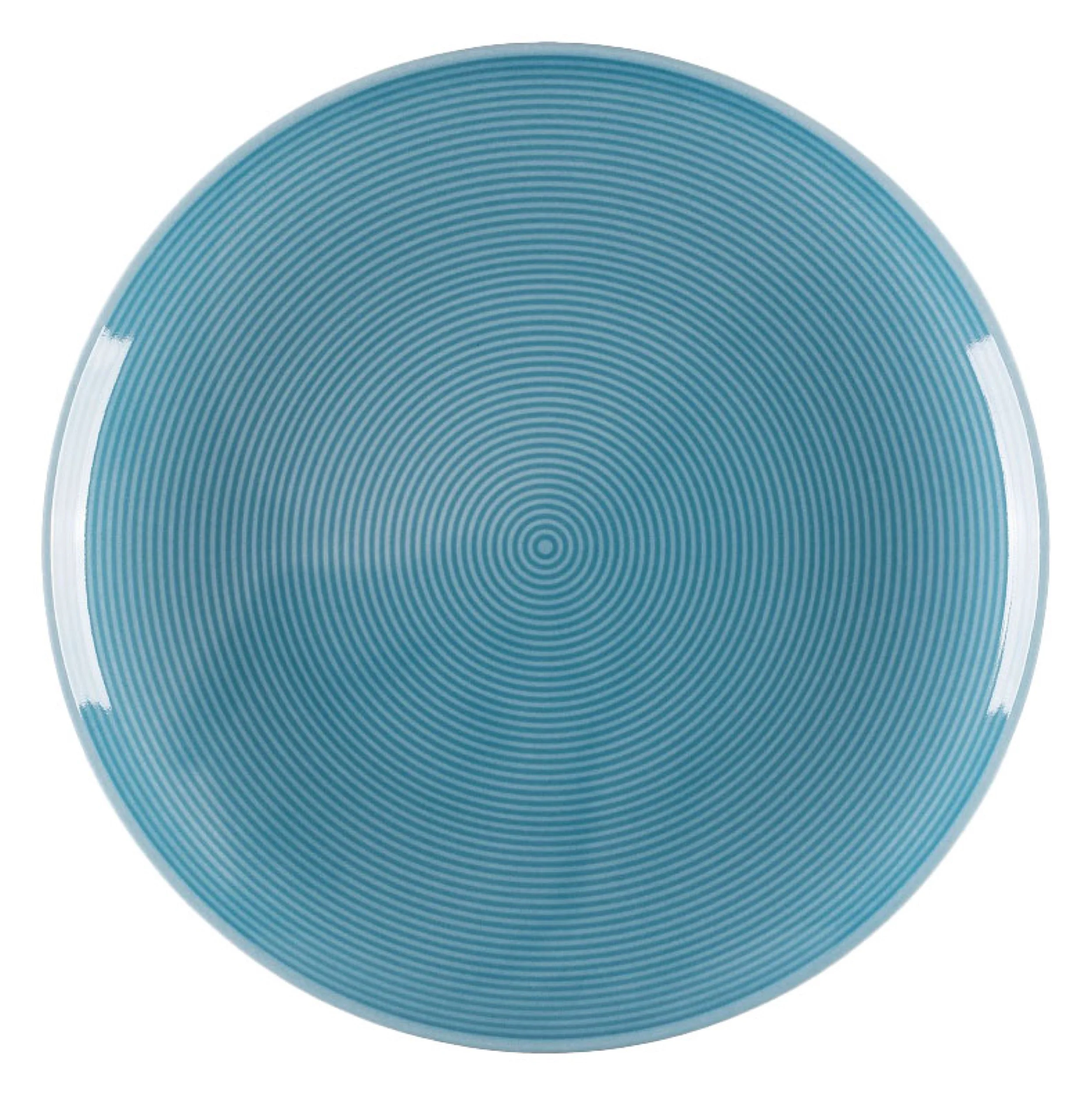 Zestaw talerzy porcelanowych dla 6 os. Boss turkusowy - Image 4