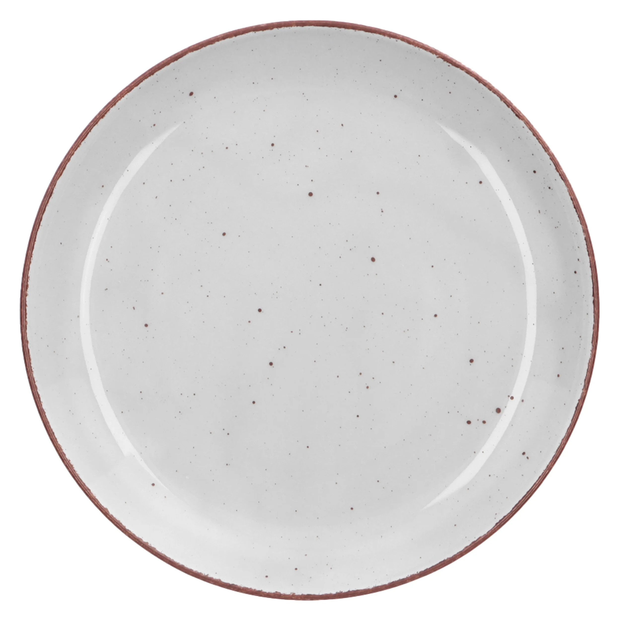 Zestaw talerzy porcelanowych dla 6 os. City jasnoszary - Image 4