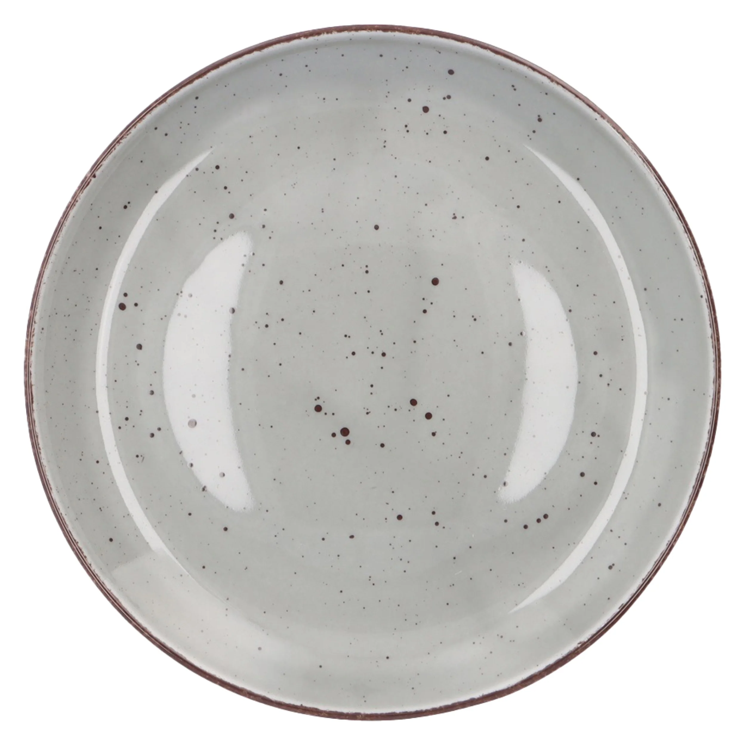 Zestaw talerzy porcelanowych dla 6 os. City szary - Image 5