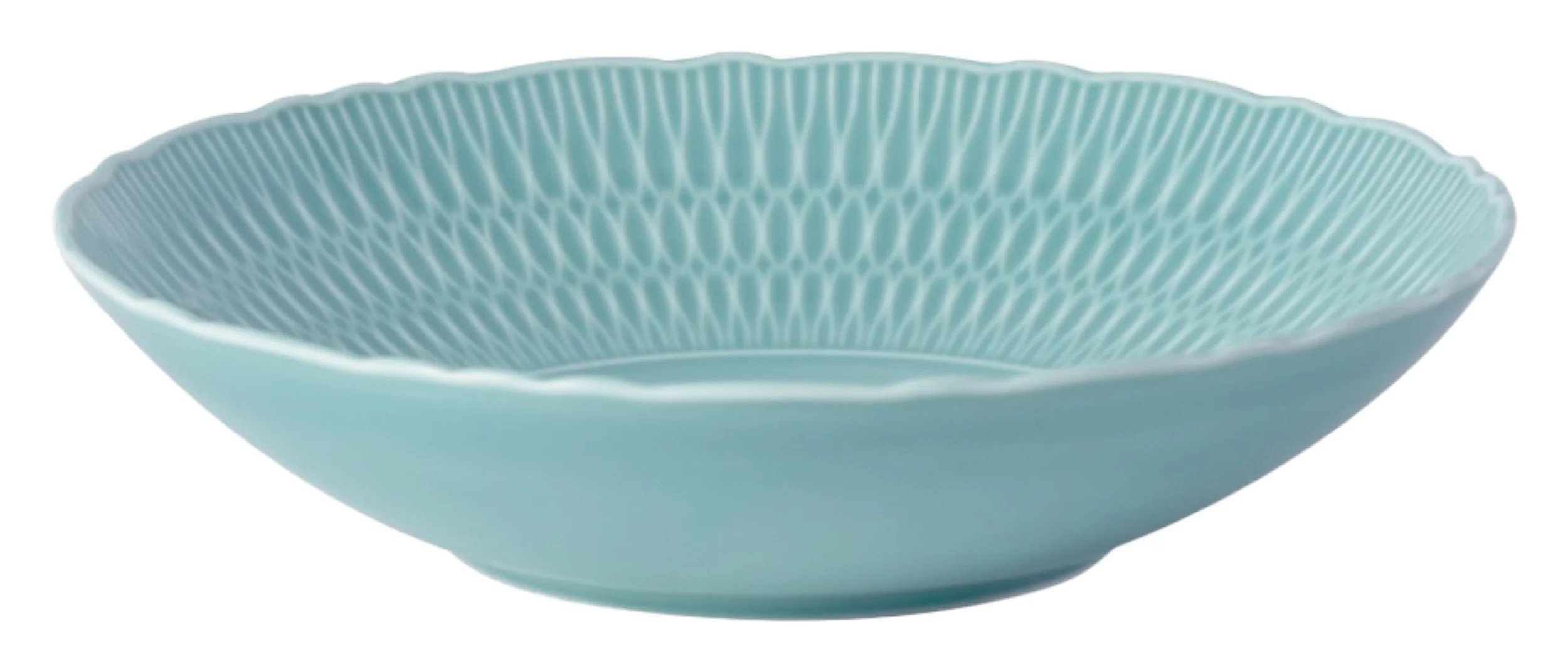 Zestaw talerzy porcelanowych dla 6 os. Sofia lazurowy - Image 2