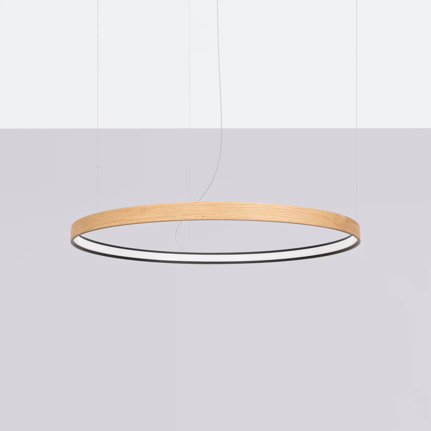 Żyrandol Rio Eik LED 78 cm naturalne drewno 3000K - Image 5