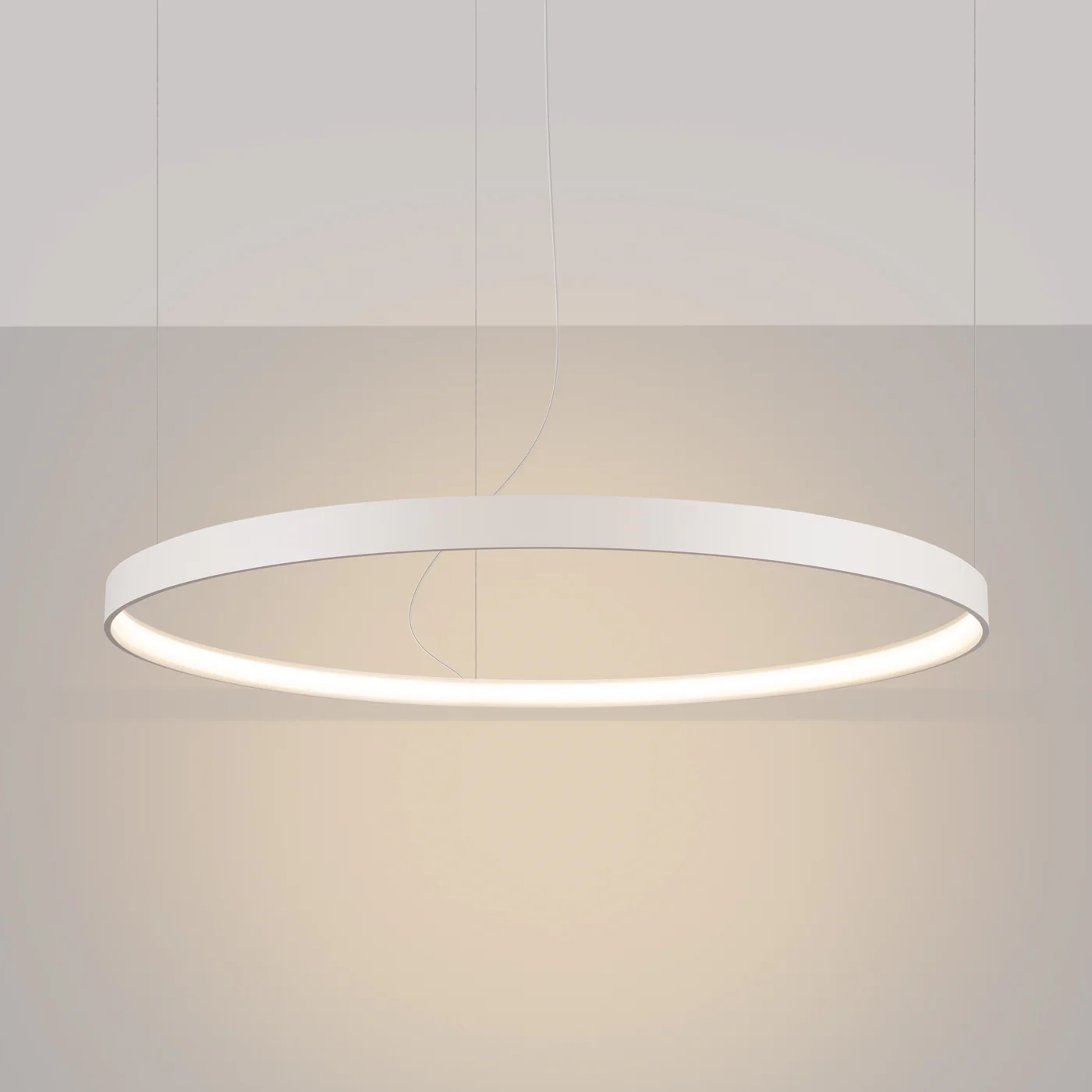 Żyrandol Rio LED 110 cm beżowy 3000K - Image 4