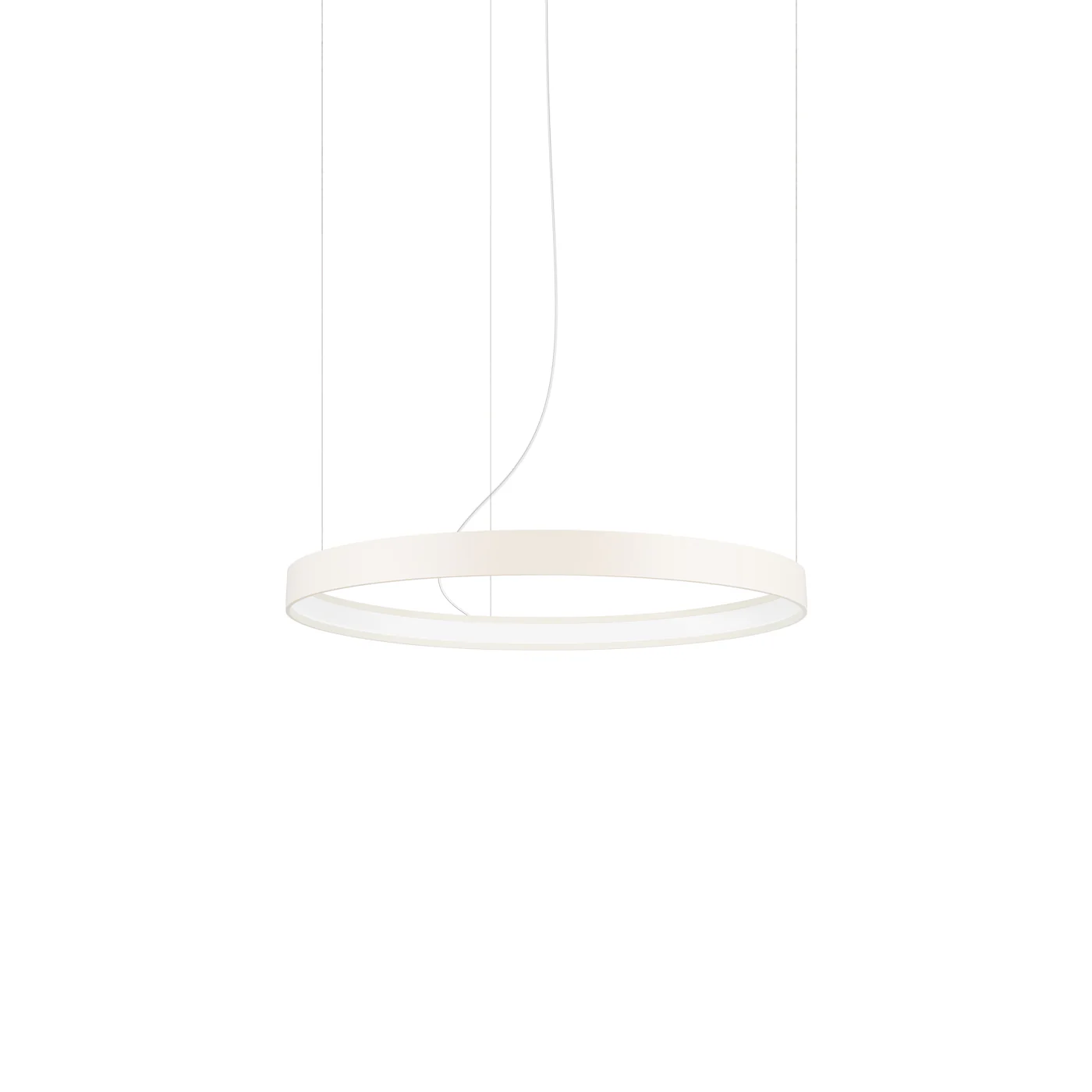 Żyrandol Rio LED 55 cm beżowy 3000K - Image 2