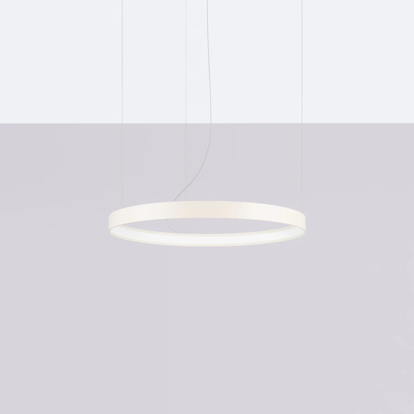 Żyrandol Rio LED 55 cm beżowy 3000K - Image 3